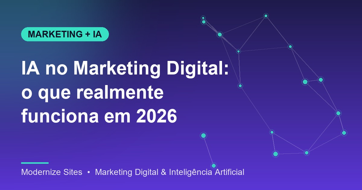 Capa do artigo sobre Inteligencia Artificial no Marketing Digital